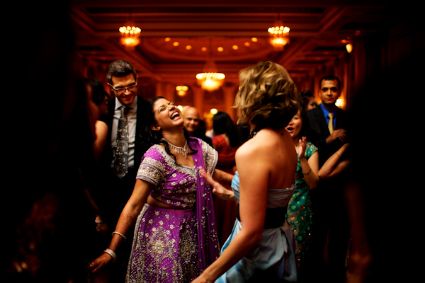 photo by Chicago based wedding photographer Kevin Weinstein - reception fun 